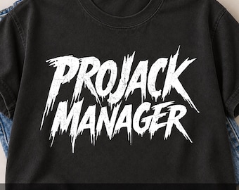 ProJack Manager PNG, Funny Project Manager Halloween Design, Spooky Office Humor Digital Download