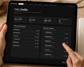 Debt Payoff Tracker | Snowball & Avalanche | No App No Subscription | Works Offline | 7 Color Themes