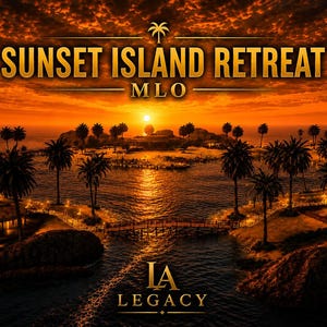 Sunset Island Retreat MLO | Luxury Private Island Paradise | Ready To Install