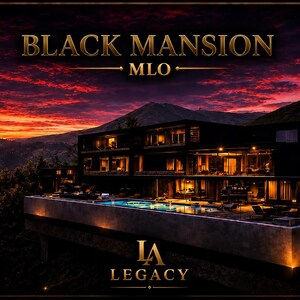 Villa Nera MLO / Tenuta moderna di lusso / Pronta per l'installazione