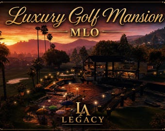 Luxus Golf Mansion MLO | Exklusive Wasserlage | Bereit zur Installation
