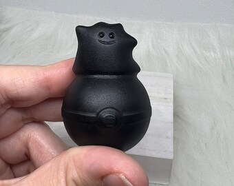 2" Obsidian Ditto Carving