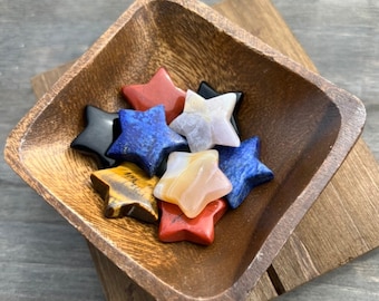 Mini Star Crystal Carvings