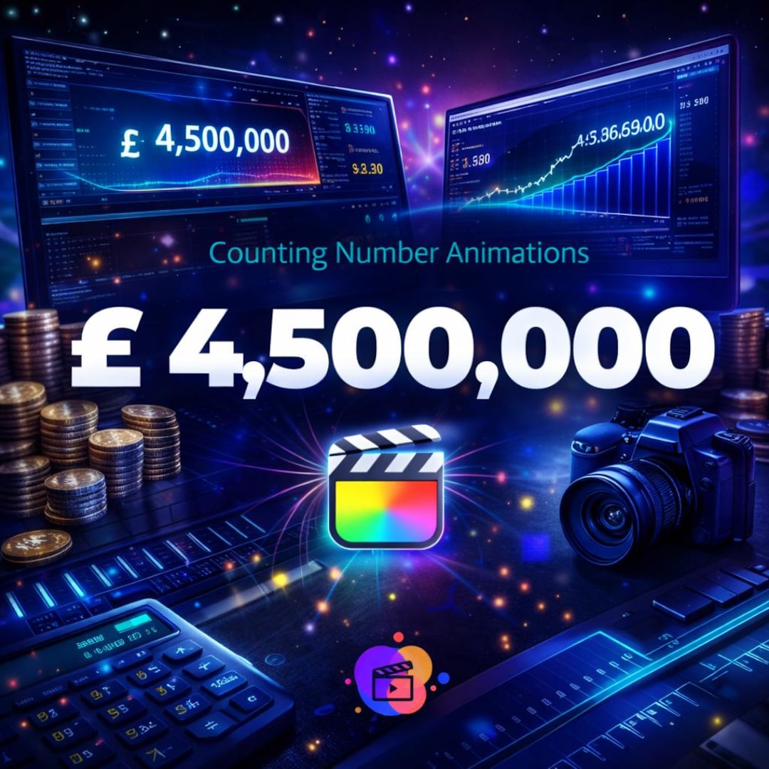 Issues Counter Graphics Animated Number Counters, Data Statistics Display | Motion Graphics ...