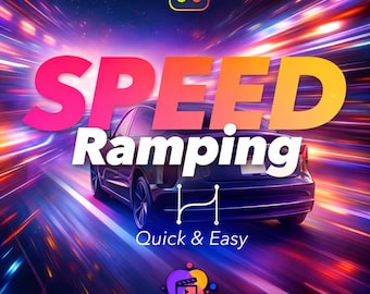 Speed Ramp Pro DaVinci Resolve Plugin, Fast Transition Effects, Quick Editing Tool