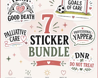 Palliative Vinyl Stickers