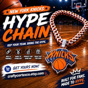 New York Knicks Hype Chain - Etsy