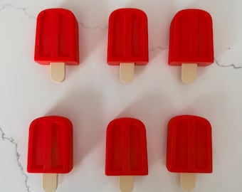 Popsicle Clicker Fidget Toy | 3D Printed Sensory Clicker | Pocket Fidget | Desk Toy | Stress Relief Gift | Backpack Keychain Accessory