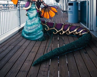 Cassiopeia Tail for your League of Legends COSPLAY costume: Custom-Made for All Skins - Spirit Blossom, Eternum, Coven, Jade Fang!