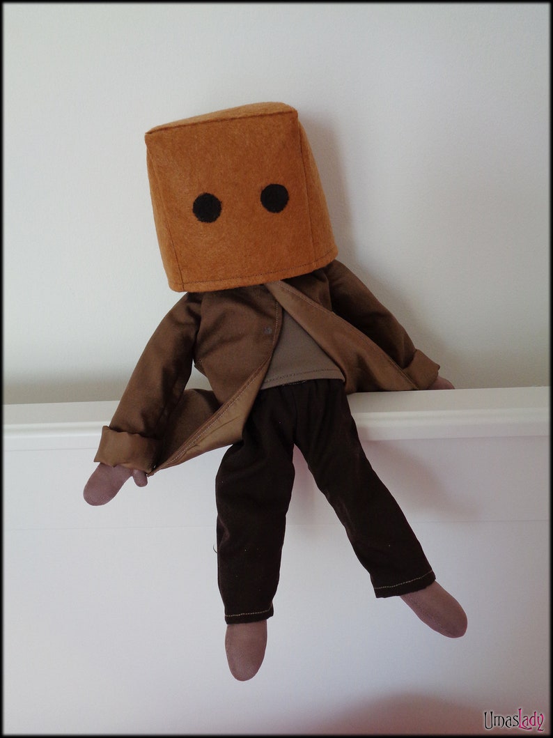 MONO Little Nightmares Handmade Plush Videogames Creepy - Etsy