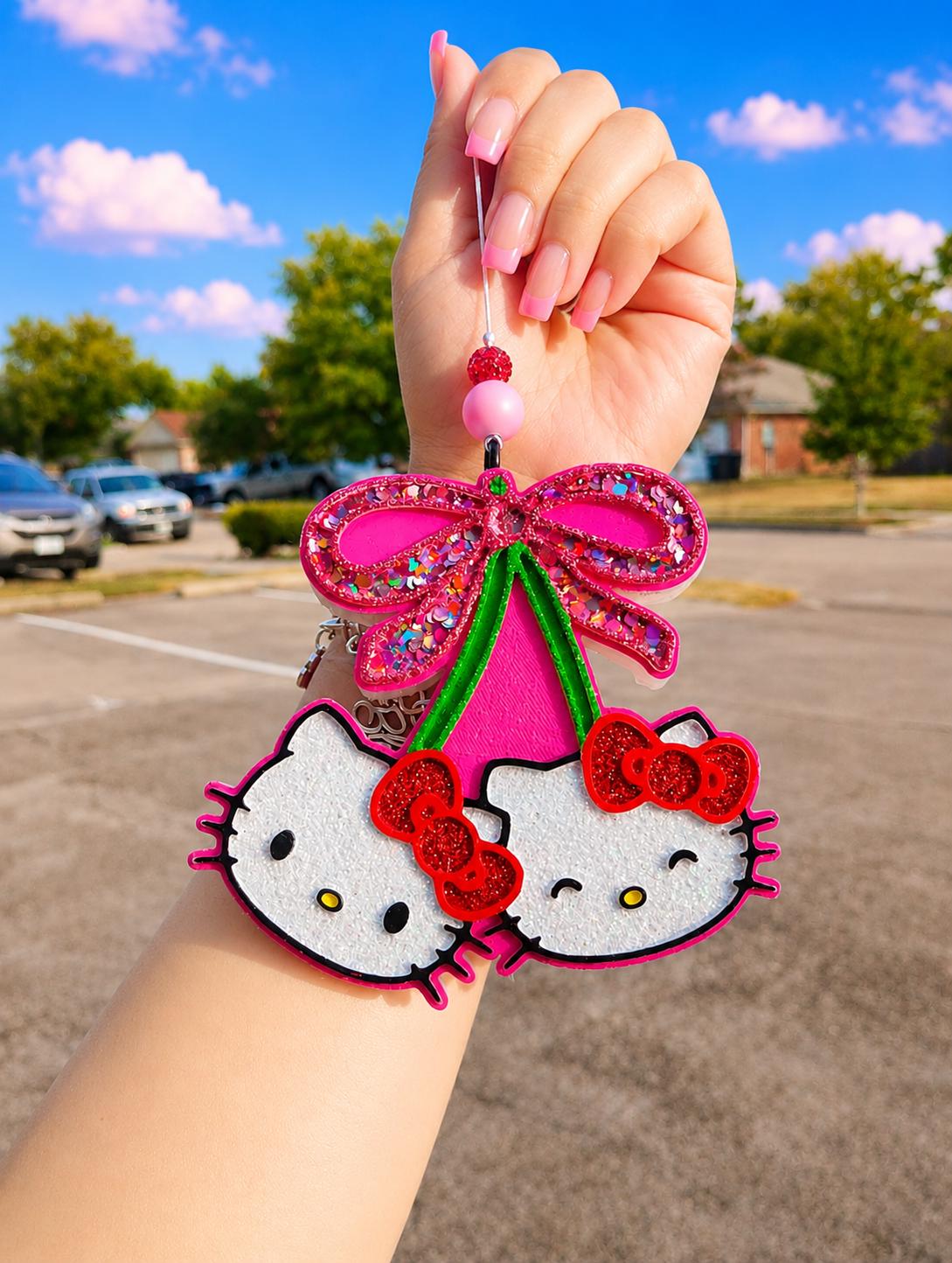 オレンジちぇりー様⋆͛*͛ ͙͛⋆͛ᐝ·̩͙オーダー品✩.*˚ Kawaii Cherry Kitty - Etsy