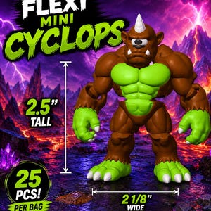 FLEXI MINI CYCLOPS, The Beast That Flexes