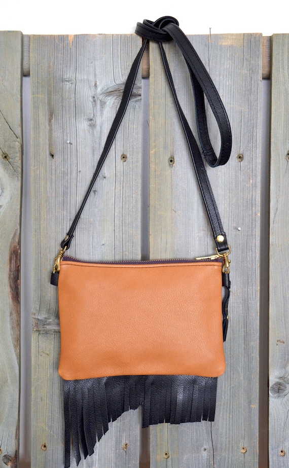 leather one side bag