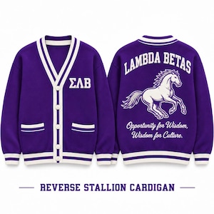 Sigma Lambda Beta Cardigan version 2