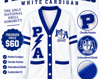 Pershing Angels Cardigan | National Society of Pershing Angels | Official Licensed Vendor