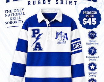 Pershing Angels Rugby Shirt | National Drill Sorority