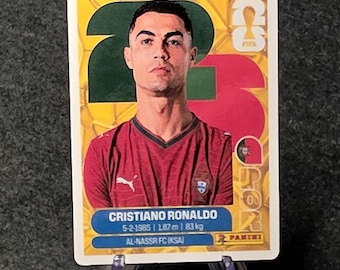 RONALDO GOLD FIFA 2026 World Cup Trading Card Sticker