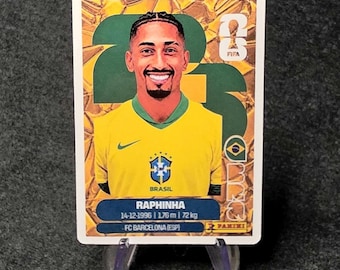 RAPHINHA BRAZIL WORLD Cup 2026 Argentina Trading Card Sticker