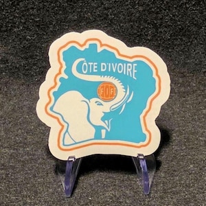 Cote D’Ivoire Ivory Coast National Team FIFA 2026 WORLD CUP Vinyl Sticker