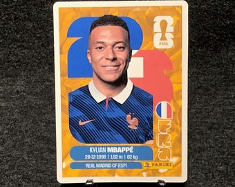 MBAPPE FRANCE World Cup 2026 Trading Card Sticker