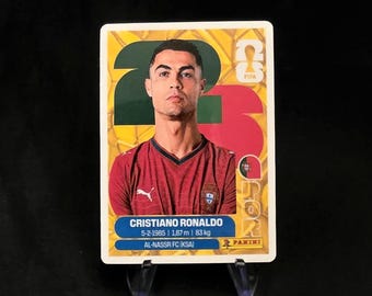 RONALDO GOLD FIFA 2026 World Cup Trading Card Sticker