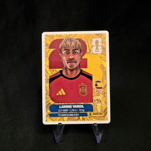 Lamine Yamal Gold España Copa Mundial 2026 Tarjeta Coleccionable imagen 1