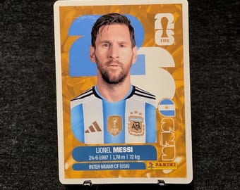 MESSI WORLD CUP 2026 Argentina Trading Card Sticker