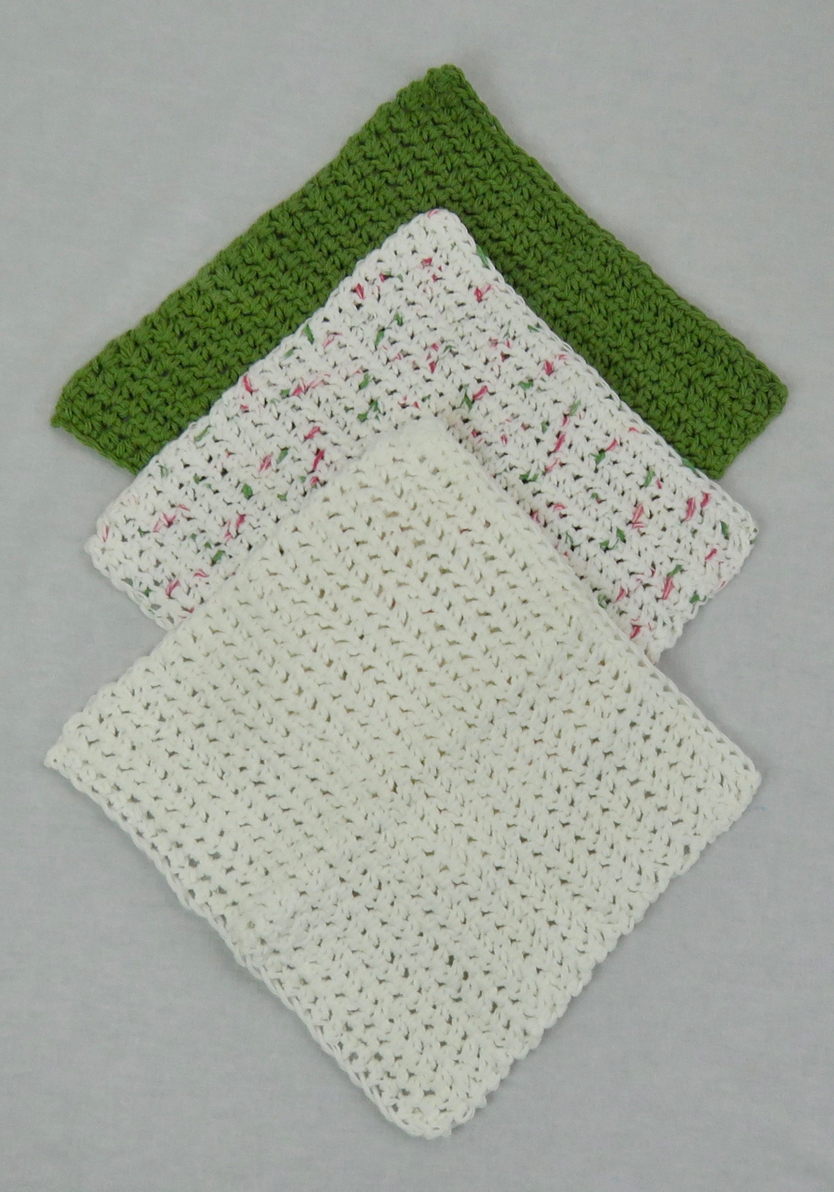 World's Best Dishcloth Mistletoe Etsy