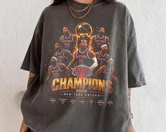 New York Knicks Shirt 2026 , Champions 2026 T-Shirt, Knick Graphic Tee Jalen Brunson KAT Josh Hart OG Anunoby Fan Shirt, Hoops Fan Gift Tee