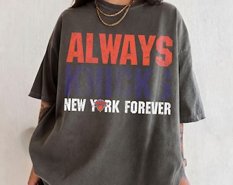 New York Forever Basketball Vintage Comfort Colors Shirt, Game Day Shirt