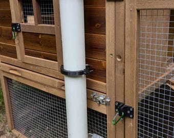 "DIY 2 "PVC-Rohr Hühnerstall Feeder Montageset