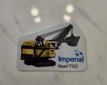 Imperial Oil Kearl Lake P&H 4100 (7122) Hard Hat Sticker