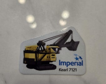 Imperial Oil Kearl Lake P&H 4100 (7121) Hard Hat Sticker