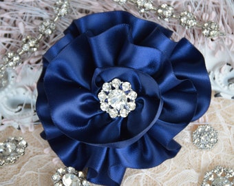 Blue Ribbon Flowers | Etsy