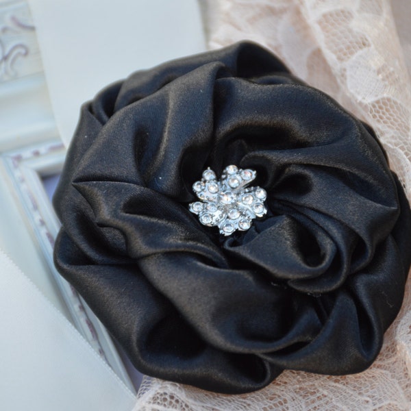 Fabric Flower Embellishments Etsy