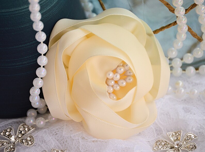 Ribbon Flowers Satin Roses Purple Satin Ribbon Flowers 25 Colors 3 Satin Fabric Flowers Satin Flower Ribbon Roses