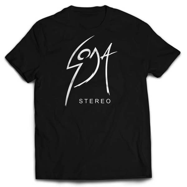 Soda Stereo T-Shirt logo S - XL, Camiseta, Playera - NEW