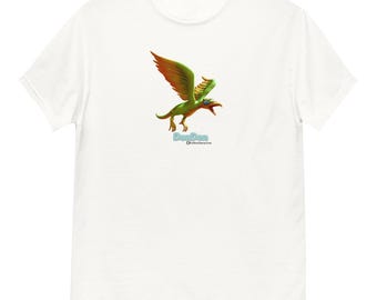 Camiseta infantil de dragón para niños pequeños, apta para personas con sensibilidad sensorial • Camiseta de algodón suave para niños (Gráfico Den Den)