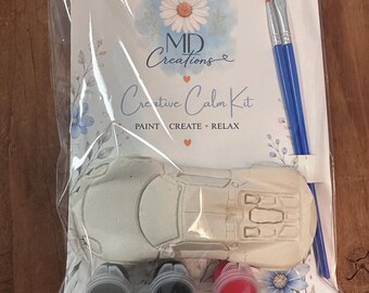 Creative Calm Plaster Art Paint Kit