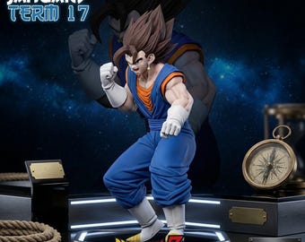 Dragon Ball Vegeta Sekai STL Bundle, Premium Anime 3D Print Model Pack, Collector Figure Digital Download