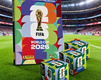 La collezione ufficiale di figurine Panini World Cup 2026™