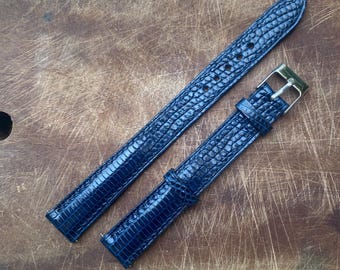 Uhrenarmband Eidechse nach Wunsch Maßanfertigung/Schnalle/Naht