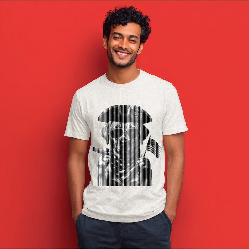 250th Anniversary, Vintage Cat Tee, 4th of July Freedom Shirt, Retro Americana Top, Cat Lover T-Shirt, Patriotic Graphic T-Shirt image 3