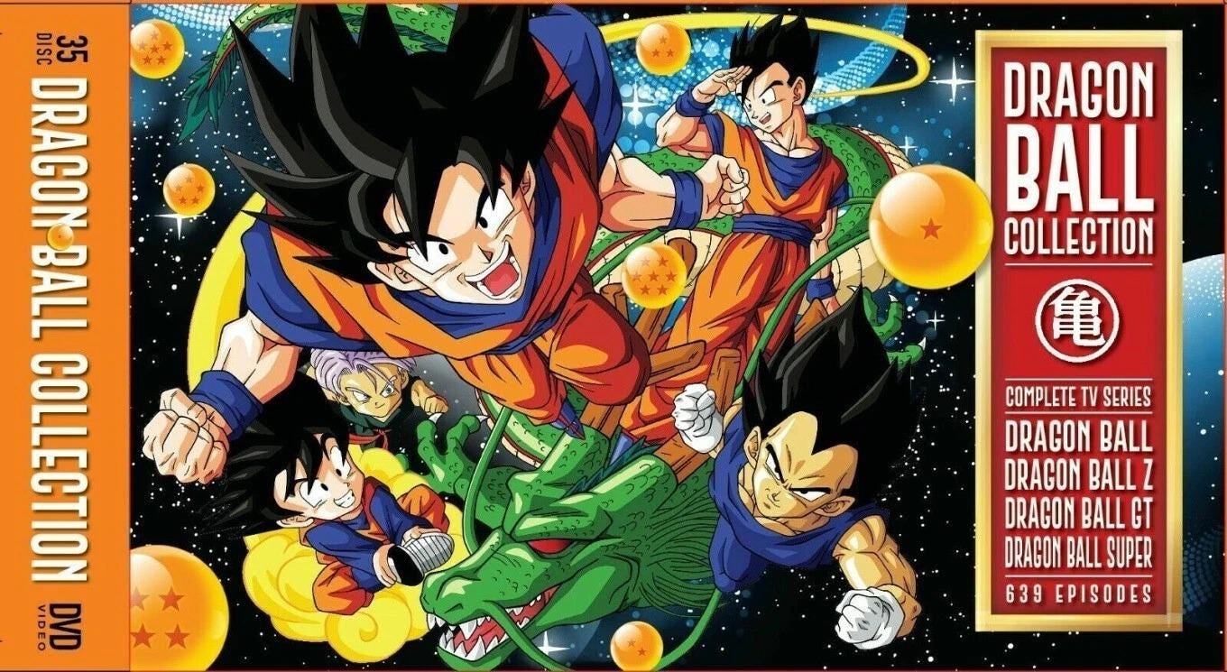 Dragon Ball Z Complete Dvd - Etsy