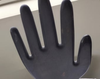 Vintage Man Hand Display, Glove Mannequin, 1980s Store Prop