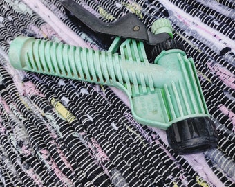 Vintage Garden Nozzle, Green Water Sprayer, Not Working Garden Gadget
