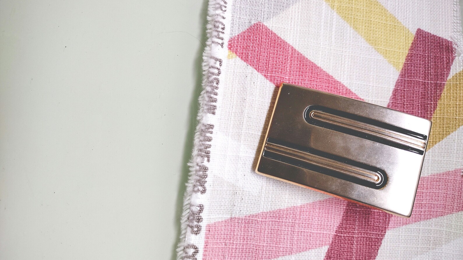 Vintage Buckle Midcentury, Retro Mod Design Accent, 1970s Silvertone ...