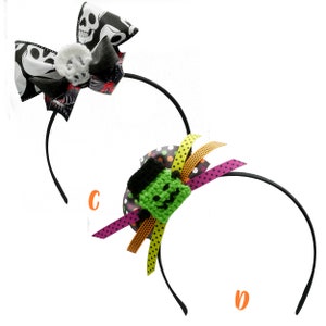 Funny & Cute Halloween Party Theme Crochet Hair Bands for Women / Girls