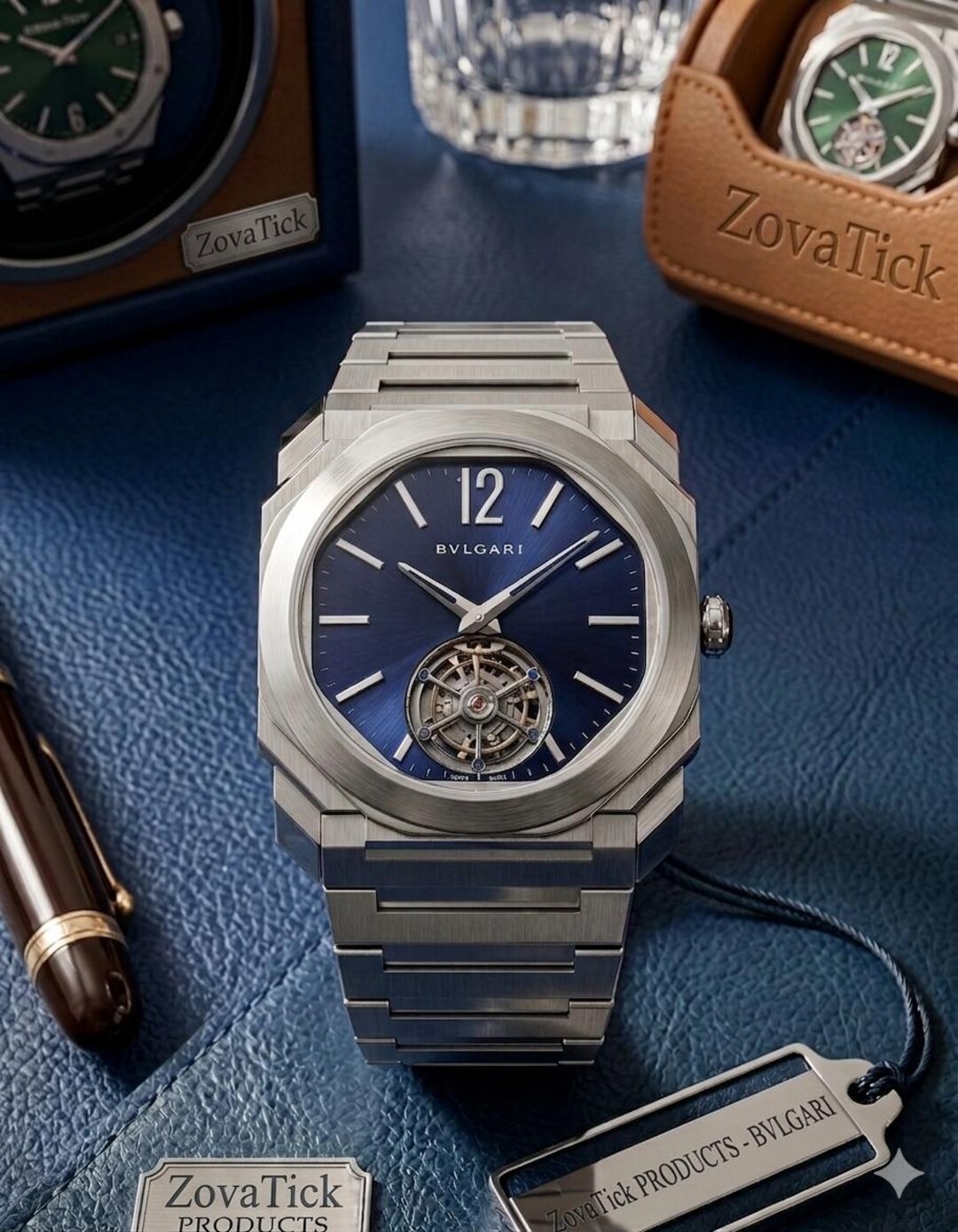 Automatic Watch for Men With Blue Dial - Etsy Australia