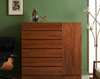 Vintage Rosewood Gentlemen’s Chest by Arne Wahl Iversen for Vinde Møbelfabrik.